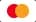 Mastercard logo with overlapping red and yellow circles.